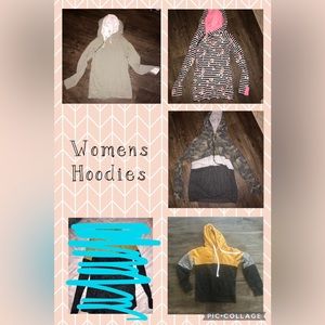 Women’s hoodie lot